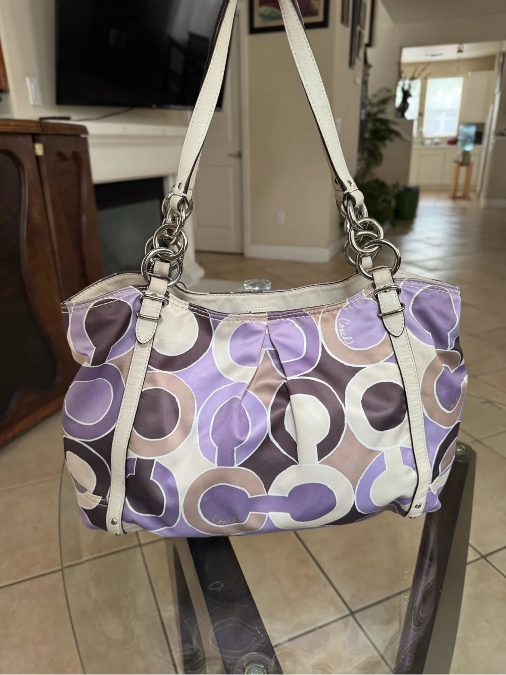 Coach Alexandra Op Art Bag - Picture 2 of 12